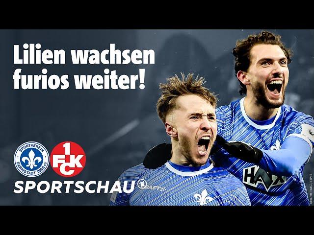 SV Darmstadt 98 – 1. FC Kaiserslautern Highlights 2. Bundesliga, 16. Spieltag | Sportschau Fußball