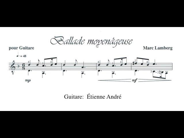 Marc Lamberg - Ballade moyenâgeuse