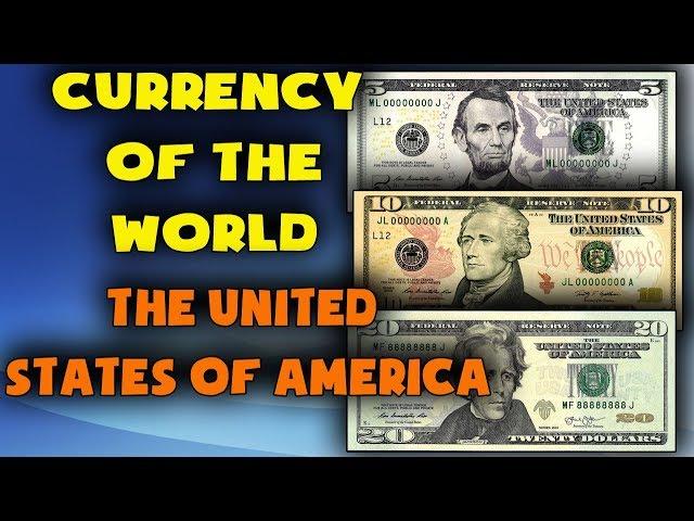 Currency of the world - USA. US dollar. Exchange rates United States. United States banknotes