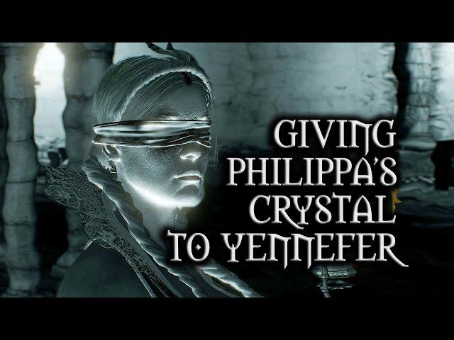 The Witcher 3: Wild Hunt - Giving Philippa's Crystal to Yennefer