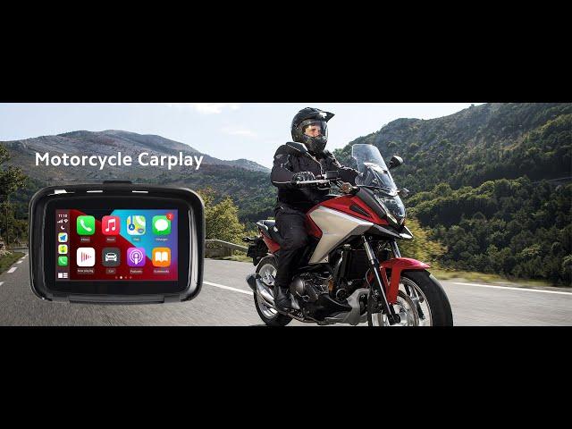 Motorcycle GPS Navigation Carplay Android Auto Motorbike Smart Display Motociclette motociclo