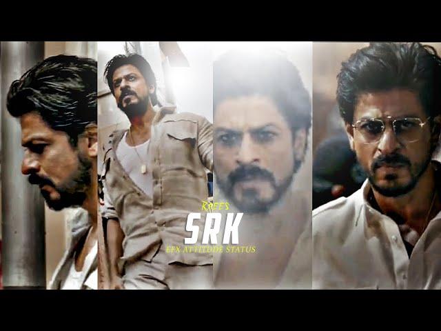 Shahrukh khan attitude status | SRK Whatsapp status | raees status efx status edit