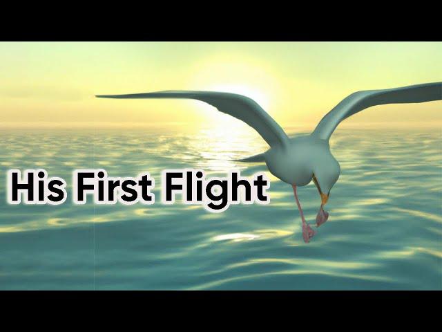 His First Flight Class 10 animation in English Two Stories About Flying Part-1 animated video