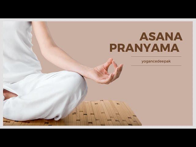 Asana pranyama yoga | LIVE YOGA | yogancedeepak