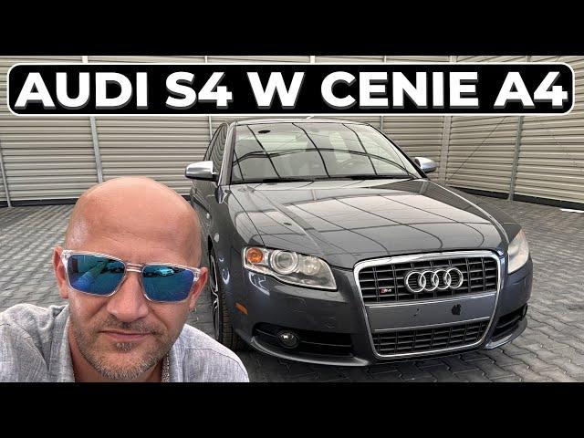 Audi S4 B7 z USA. V8 w sedanie za 10 tys. zł!