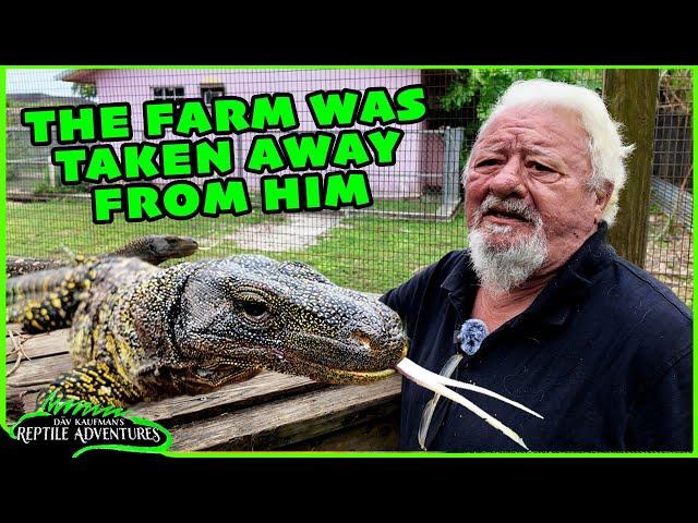 MY LAST TOUR OF TOM CRUTCHFIELD'S REPTILE FARM (this is really sad)