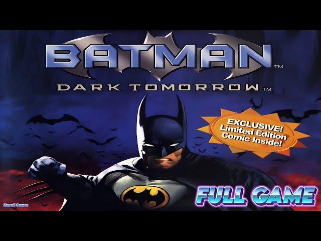 Batman: Dark Tomorrow [Gamecube, XBOX] Gameplay Walkthrough FULL GAME [4K60ᶠᵖˢ]