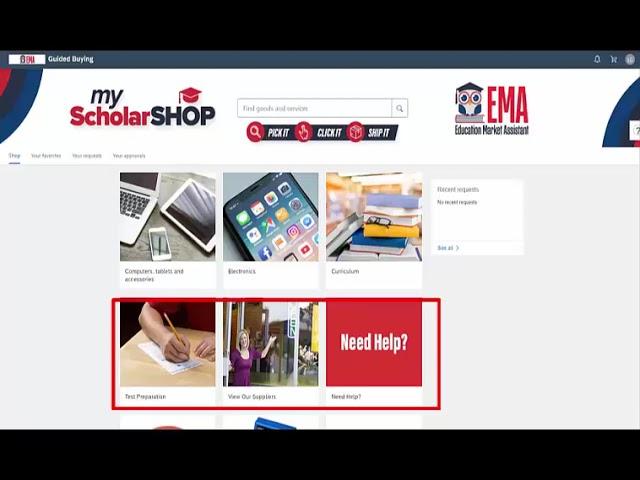 How to use MyScholarShop.