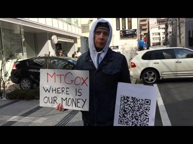 Mt Gox Bitcoin Protest  Update 17 Feb 2014