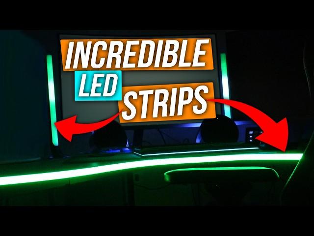 These NEW Govee Pro Light Strips Are WILD! (Unbox, Setup, Install, Ideas)