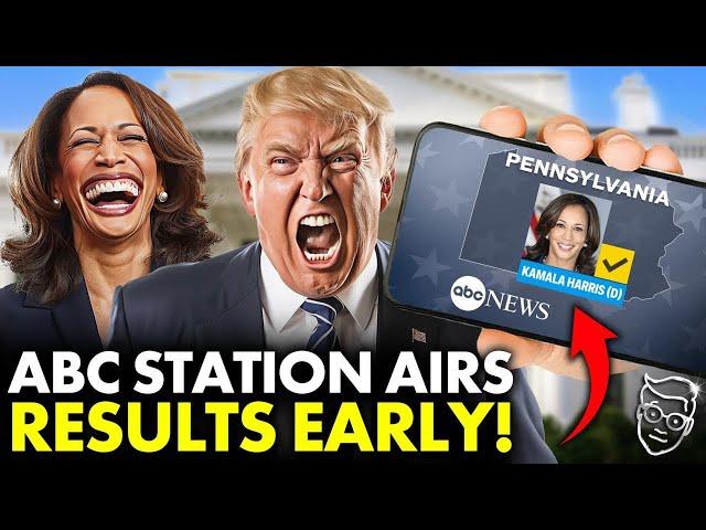 ABC News ‘Accidentally’ Airs 2024 Election Results Early Showing Kamala Beating Trump | RIGGED?!