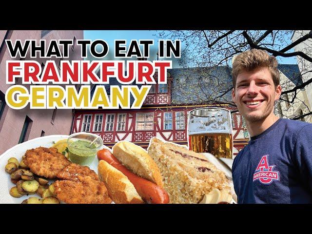 What to eat in Frankfurt, Germany  | Tastes of the World