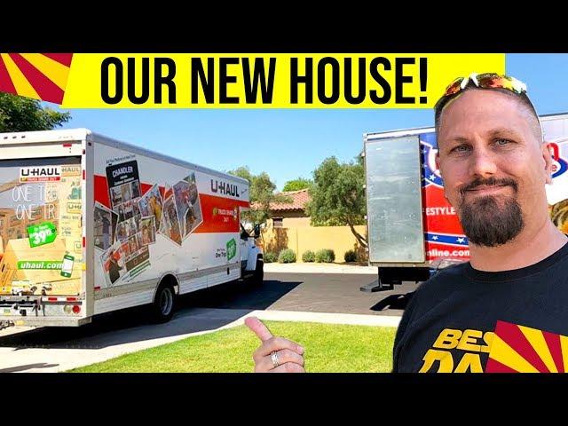 Moving to New House in Gilbert Arizona! Phoenix House Hunting, House Tours & Moving Day