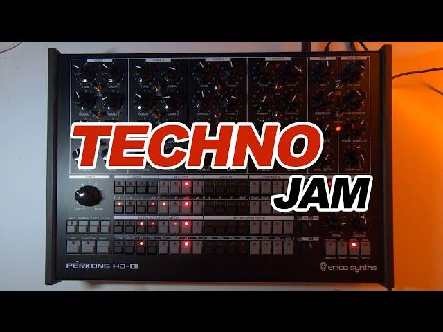 Erica Synths - Perkons HD-01 - Techno Jam