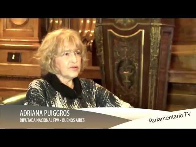 Adriana Puiggrós - Entrevista en Parlamentario TV - 10/06/2015