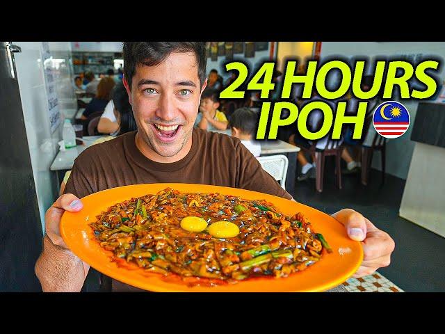 24 Hours of MALAYSIAN STREET FOOD in Ipoh  MOONLIGHT Noodles, CHICKEN Rice & More!