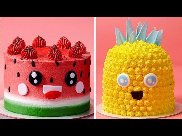 Best Fruitcake Recipes | Amazing Fruit Cake Decorating Ideas For Any Occasion | So Yummy Cake