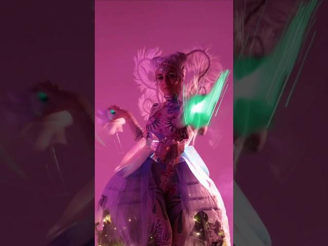 Соло Дриада. Короткая презентация танца | Solo Driada. Dance led props