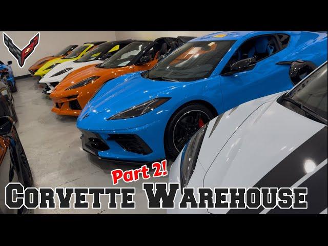 Corvette Warehouse Inventory Walk Pt 2!