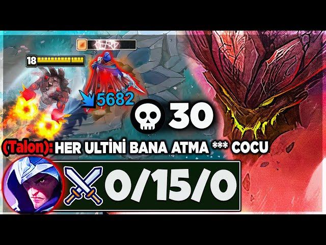 Malphite AMA Her Saniye TALON'a Ulti Atıyorum !! Klavyeyi Kırmış Olabilir 