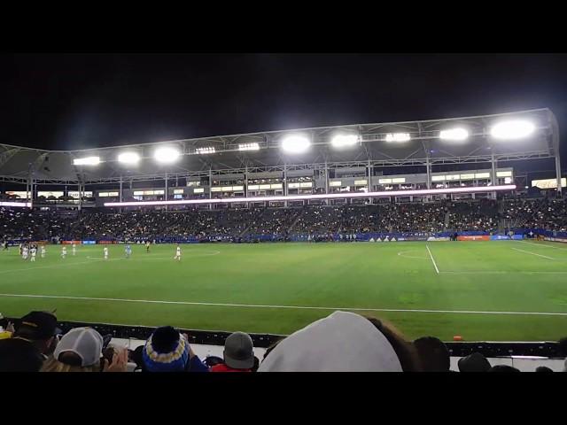 LA GALAXY - Seven Nation Army HALF TIME light show (2019)