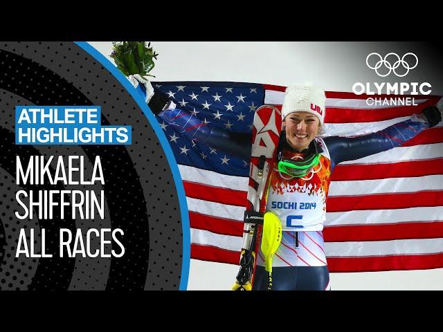 Mikaela Shiffrin   - Youngest Ever Alpine Skiing Slalom Champion! | Athlete Highlights