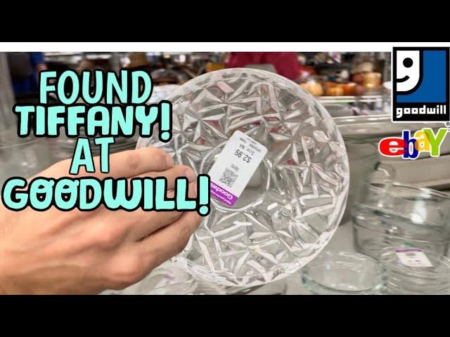 Found TIFFANY at GOODWILL | Thrift with me GOODWILL | Sourcing RESELL eBay | FULL-TIME PROFIT how to