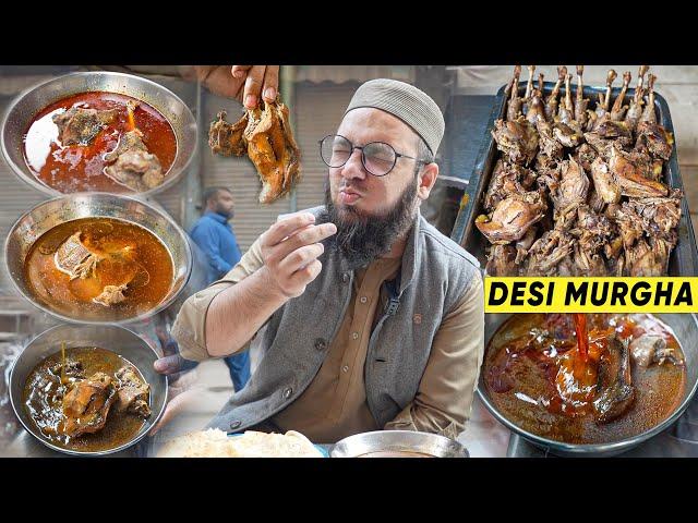 EXPLORING WINTER SPECIAL FOODS IN LAHORE | BEST DESI MURGHA OF LAHORE | WINTER SERIES 2024 | PART 2