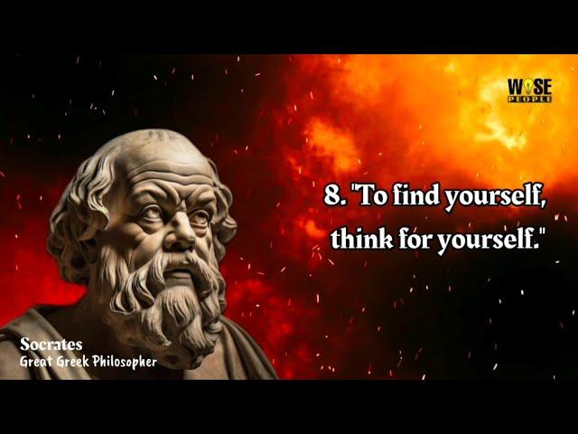 20 quotes by Socrates | Motivational quotes | Famous Sayings - wisepeople