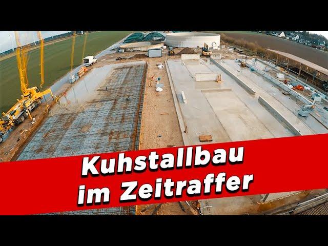 Stallbau im Zeitraffer – Planung, Probleme aber ein perfektes Ende? - My KuhTube Film 888