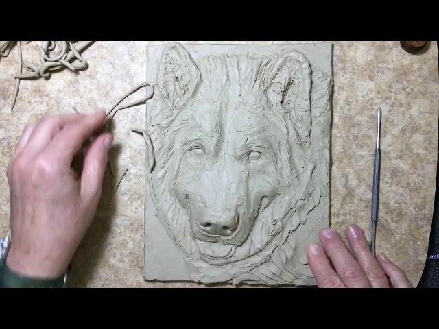 Sculpting a Alaskan Malamute | Sondra AlexanderArt.net