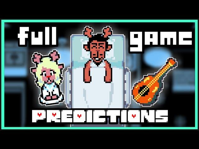 My Deltarune FULL GAME Predictions (Fountains, Dess, NPC party-members, story & more!)