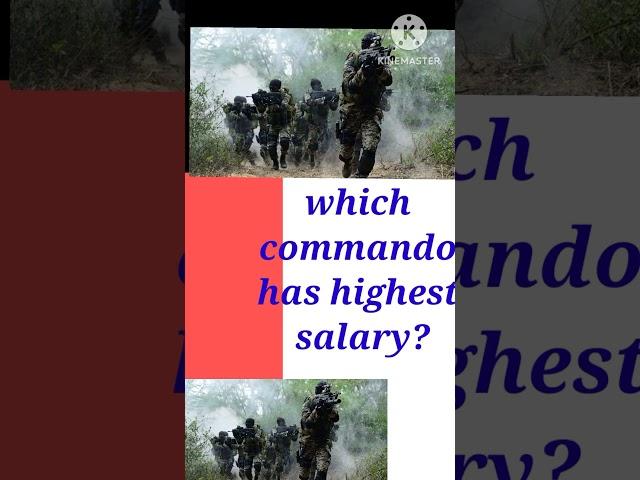 #commando #salary #shorts