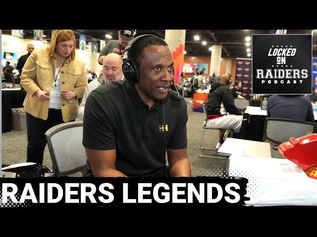 Hangin' with Las Vegas Raiders Royalty and Legends