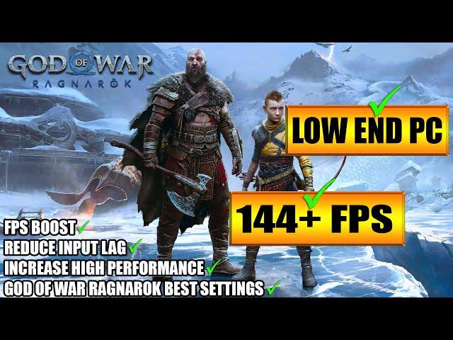 LAG FIX : God of War Ragnarok on Low end pc | God of War Ragnarok Ultimate FPS Boost Guide ( 2024)