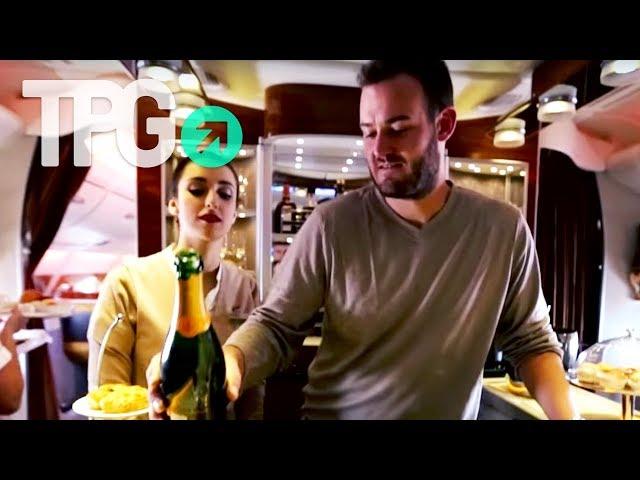 Opulence at 35,000 Feet in Emirates First Class for 90k Miles and $58 | TPGtv Episode 10