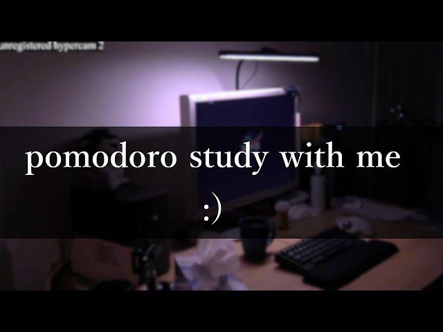 study with me live! pomodoro 60/10 // 2024-06-02