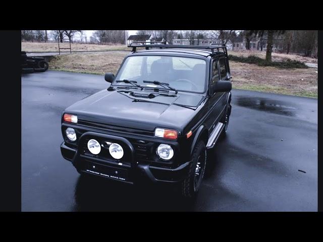 LADA URBAN 4X4 BLACK STYLING TUNING