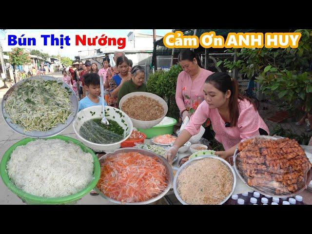 Món Ăn Buổi Sáng Thu Hút Bà Con Kéo Đến | BÚN THỊT NƯỚNG XIÊN QUE | Luôn Luôn Đông Khách/ #NSĐQ