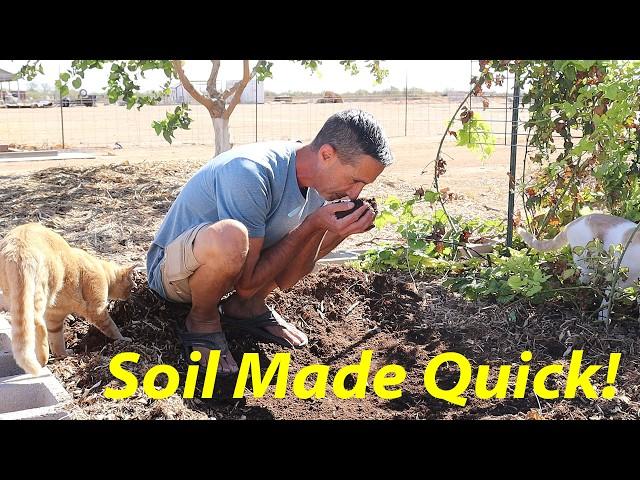 We Made Soil in No Time! | Fall Farm Tour