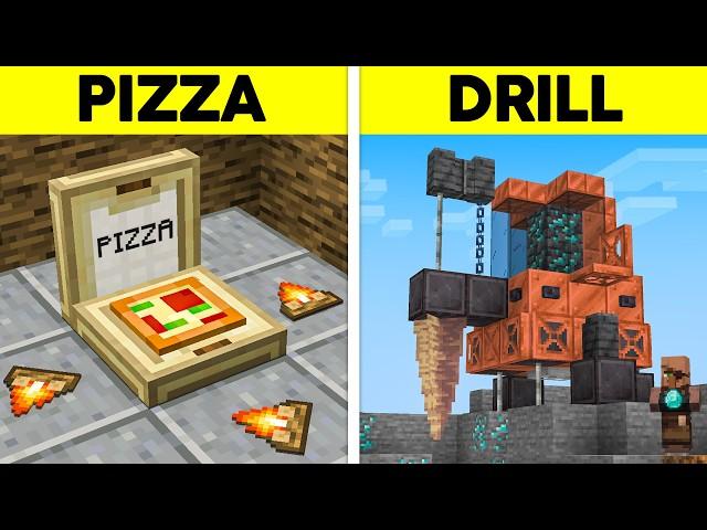 201 Crazy Minecraft Build Hacks