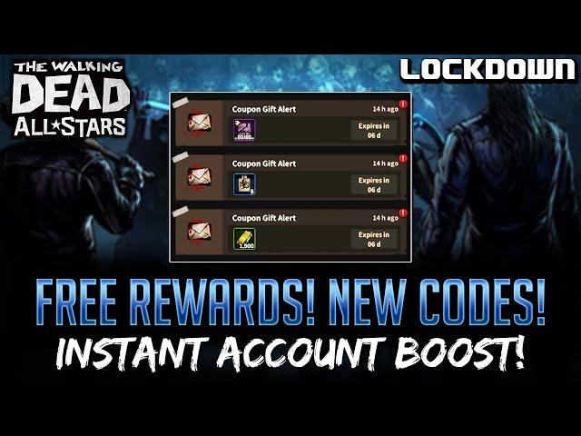 Free Rewards in TWD Allstars! New Codes! The Walking Dead: All-Stars / All Stars News