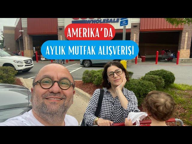 AYLIK MUTFAK ALIŞVERİŞİ  | COSTCO'DA 500 DOLAR'A NELER ALDIK?