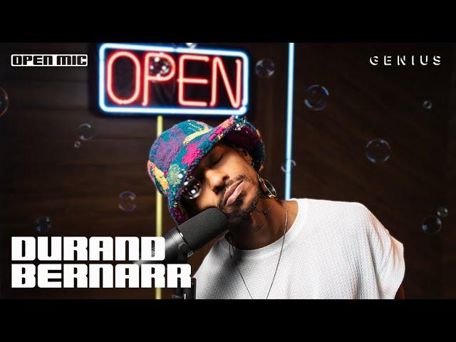 Durand Bernarr "GPS" (Live Performance) | Genius Open Mic