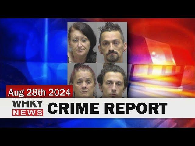 FOUR ARRESTED ON FELONY DRUG CHARGES IN LINCOLN COUNTY | WHKY News -- Crime Report: Wed., 08/28/2024