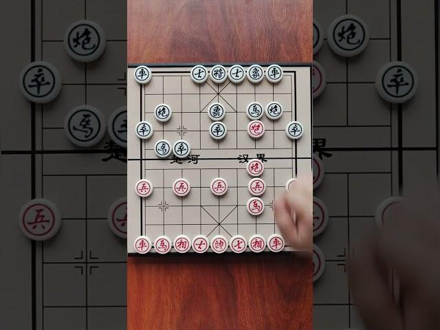 双杯献酒，很实用的杀法。#象棋 #chess