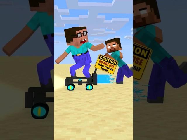 HELP Herobrine Wins The Sprint Race And Get The Mystery Bedrock #mashle #shorts #trending #anime