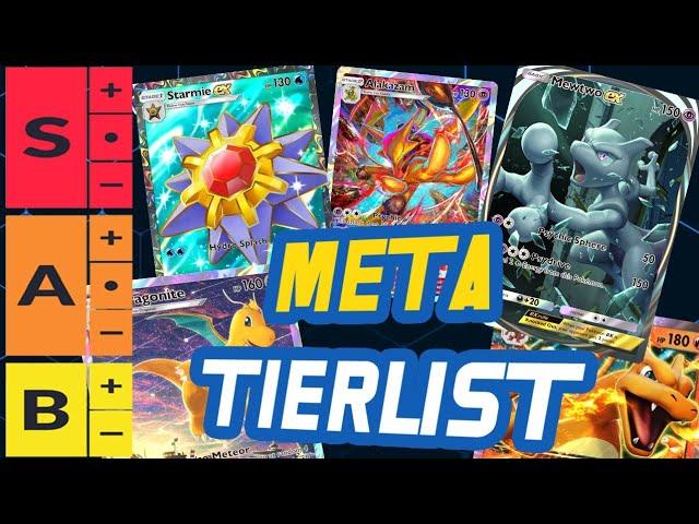 Top Meta Decks Pokemon TCG Pocket Tier List