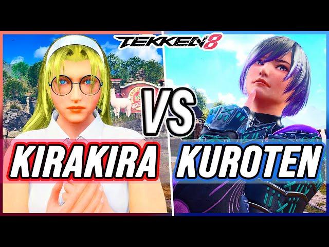 T8  Kirakira (Jun) vs Kuroten (Reina)  Tekken 8