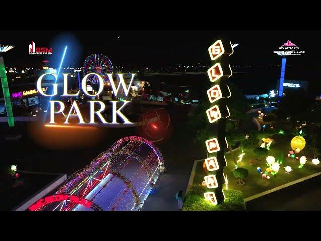 New Metro City Kharian | Glow Park | Theme Glow Park | Enjoy Your Night Life with NMC Glow Park Now!